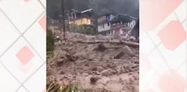 Landslide in Sikkim’s Rimbik Village