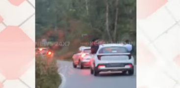 Tourist's Dangerous Stunt Driving Resurfaces on Road