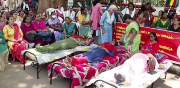 Kerala ASHA Workers Launch Statewide Mass Hunger Strike