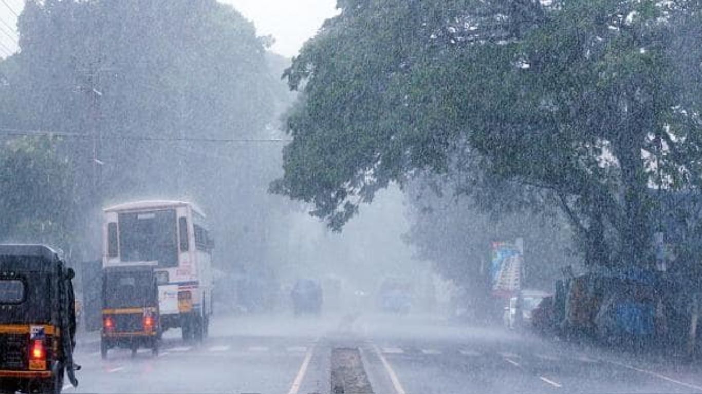 heavy rain