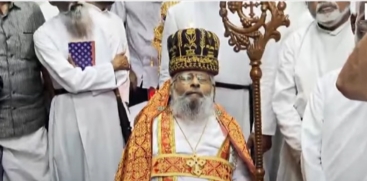 Funeral of Deceased Archbishop Dr. Mar Aprem Today